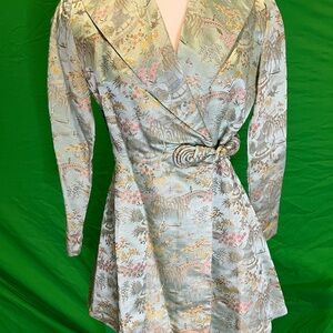 Original made in China Floral Patterned Wrap Dress